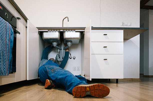 Professional Plumbing technician working in Greenlawn, NY